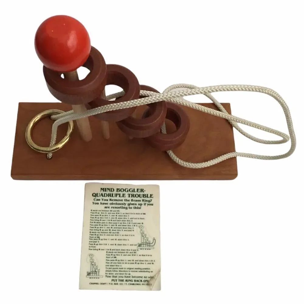 NWT Vintage Retro Mind Boggler Puzzle Game Made in USA
